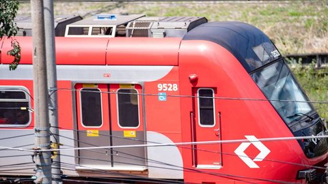 Trem da CPTM - Imagem: Reprodução / X / @portalR7