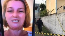 A vítima foi identificada como Maria de Fátima José Azevedo de Andrade, de 54 anos de idade. O principal suspeito chocou os policiais - Imagem: reprodução/G1