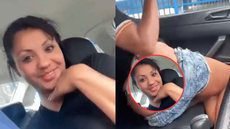 VÍDEO - motorista de app é assediado por mulher que ofereceu "xerecard" como pagamento - Imagem: reprodução Twitter