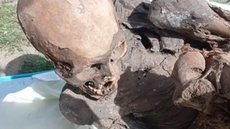 Homem é encontrado com múmia de 600 anos e explicação é bizarra: "Namorada" - Imagem: reprodução Ministério da Cultura do Peru