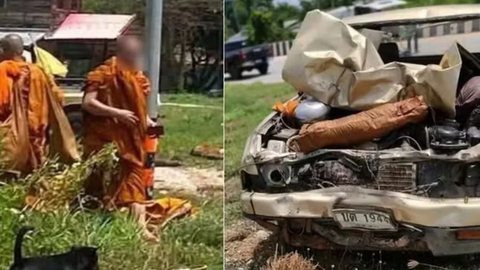 O incidente reacende o debate sobre a condução de veículos por menores na Tailândia, onde a prática ainda é comum - Imagem: Reprodução/Redes Sociais