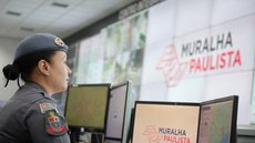 Imagens de monitoramento e do programa Muralha Paulista ajudaram a identificar e localizar o investigado. - Imagem: Divulgação/Governo de SP.