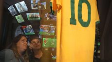 Museu do futebol reabre com homenagem ao Pelé e destaque ao futebol feminino - Imagem: Reprodução / Rovena Rosa / Agência Brasil