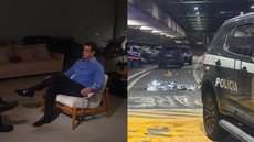 Na tarde de sexta-feira (8), Antonio Vinicius Lopes Gritzbach foi morto a tiros no Aeroporto Internacional de São Paulo, em Guarulhos. - Imagem: Reprodução / RECORD | Reprodução / Polícia Civil