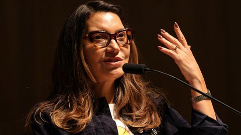 A primeira-dama, Janja Lula da Silva - Imagem: Reprodução / Agência Brasil / Marcelo Camargo
