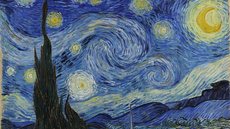 Noite estrelada, de Vincent Van Gogh (1889) | - Imagem: Reprodução