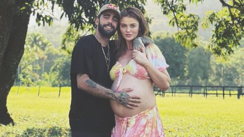 Cintia Dicker dá a luz ao primeiro bebê com Pedro Scooby - Imagem: reprodução Instagram