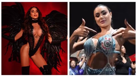 Natacha Horana retorna ao Sambódromo do Anhembi após quatro meses presa e diz que desfile marca um novo começo. Musa ainda responde à Justiça, mas afirma confiar na própria inocência. - Imagem: Reprodução/Instagram