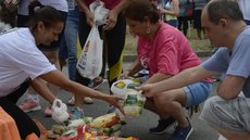 A parceria entre Ação da Cidadania, MDS e Conab visa garantir alimentos para famílias em insegurança alimentar - Imagem: Reprodução / Tomaz Silva / Agência Brasil
