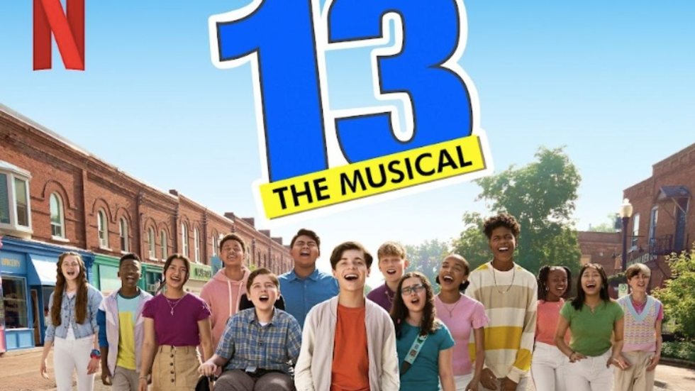 Poster official do filme '13: O Musical' - imagem: reprodução Instagram @netflix