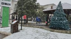 Meteorologistas preveem novas precipitações de neve - Imagem: Reprodução / X / @metsul
