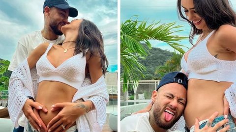 Neymar e Bruna preparam festa milionária para revelar o sexo do bebê: 'Neychá' - Imagem: reprodução / Instagram @neymarjr