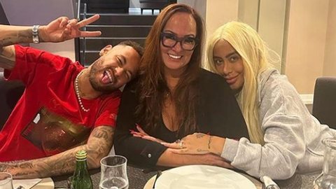 Neymar Jr, Nadine Gonçalves e Rafaella Santos - Foto: Reprodução / Instagram