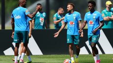 Neymar treina com o elenco visando estreia na Copa - Imagem: Reprodução/Reuters/Caean Couto