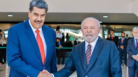 Nicolás Maduro e Luiz Inácio Lula da Silva. - Imagem: Divulgação / Ricardo Stuckert