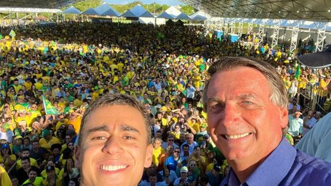 Nikolas Ferreira sobre derrota de Bolsonaro: "Gritos de desespero" - Imagem: reprodução Instagram @nikolasferreiradm