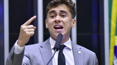 A Justiça de São Paulo condenou o deputado Nikolas Ferreira a pagar 40 mil reais a uma mulher trans por comentários ofensivos - Imagem: Reprodução/X @updatecharts