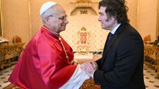 Presidente argentino busca fortalecer relações bilaterais com a Santa Sé - Imagem: Reprodução / Instagram / @javiermilei