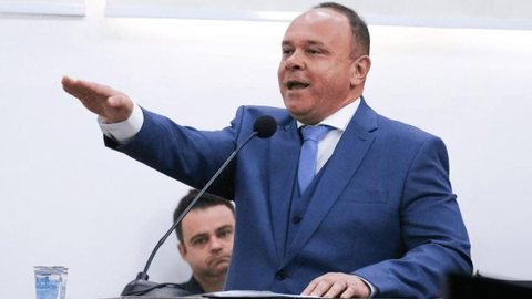 No primeiro dia como prefeito,Coronel recua em principal promessa de campanha - Imagem: Reprodução | TV Câmara Rio Preto