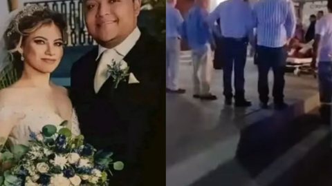 Noivo é assassinado, por engano, no dia da cerimônia do próprio casamento, no México - Imagem: reprodução I UOL e Youtube La Octava
