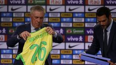 Carlo Ancelotti em sua primeira convocação na seleção brasileira - Imagem: Reprodução / Agência O Globo / Alexandre Cassiano