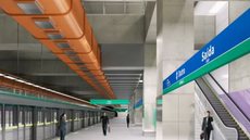 Nova estação do metrô vai ligar São Paulo a Guarulhos - Imagem: Divulgação