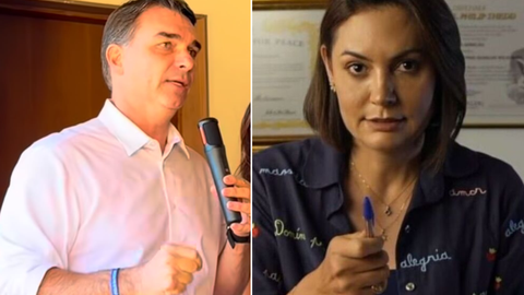 Tensão no clã Bolsonaro se intensifica após nova troca de indiretas - Imagem: Reprodução | Redes Sociais