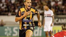Lucas Café e Kauê Canela foram os autores dos gols pelo Novorizontino e Lucas Loss e Negrucci marcaram pelo São Paulo - Imagem: Reprodução/Instagram @oficialnovorizontino