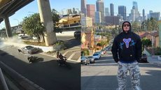 Imagens e depoimentos de testemunhas estão sendo analisados para entender melhor o que aconteceu no acidente com o Porsche - Imagem: Reprodução