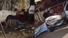 A Polícia Militar e a Secretaria da Segurança Pública não se pronunciaram sobre o caso até o fechamento da reportagem - Imagem: Reprodução/Redes Sociais