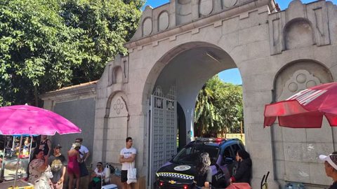 A Prefeitura de São Paulo não confirmou se o Parque Augusta será reaberto após o incidente ocorrido neste sábado - Imagem: Reprodução/Leonardo Zvarick/g1