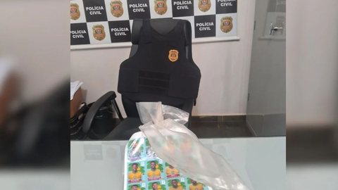 Perícia técnica irá analisar os materiais apreendidos para confirmar a utilização no esquema de falsificação - Imagem: Divulgação/Polícia Civil