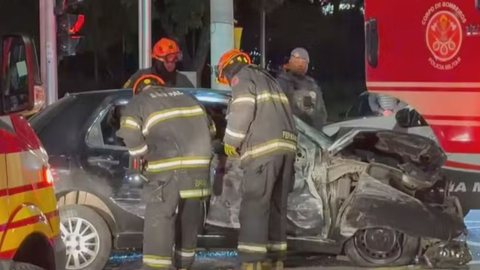 O caso está sendo investigado pelo 30º Distrito Policial, que analisa a conduta do motorista e as circunstâncias do acidente - Imagem: Reprodução/TV Globo