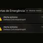 A Anatel e a Defesa Civil ressaltam a importância do sistema de alertas e a necessidade de medidas preventivas após o ataque - Imagem: Reprodução