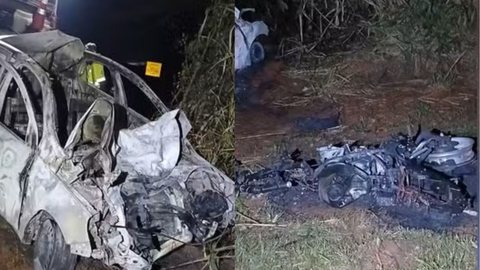 As autoridades estão investigando as circunstâncias do acidente que deixou duas pessoas mortas na rodovia em São Paulo - Imagem: Divulgação/Polícia Rodoviária