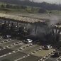 Apesar do susto, ocupantes de outros carros envolvidos no acidente não sofreram ferimentos, mas danos materiais foram significativos - Imagem: Reprodução