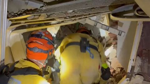 Com mais de 2.295 mortos, os terremotos na Venezuela geraram uma mobilização internacional para ajudar as vítimas - Imagem: Divulgação/Corpo de Bombeiros