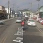 O Corpo de Bombeiros atuou rapidamente no local, mas a gravidade do impacto resultou na morte do idoso - Imagem: Reprodução/Google Street View
