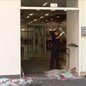 As instituições financeiras estão colaborando com as investigações após os atos de vandalismo que chocaram a cidade - Imagem: Reprodução/TV Globo