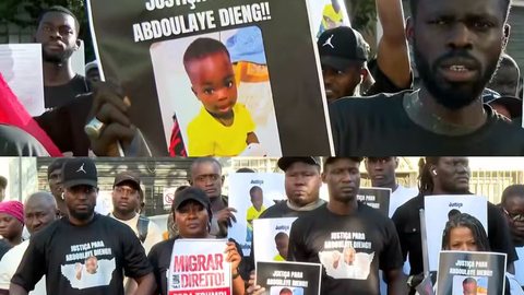 A Polícia Civil analisa imagens de segurança e investiga se a falta de supervisão contribuiu para a tragédia na creche - Imagem: Reprodução/TV Globo