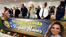 Valdemir dos Santos Soares enfatiza a importância da valorização das mulheres e a conexão da primeira-dama com a categoria de transporte - Imagem: Acervo