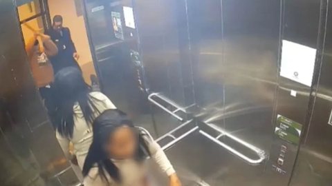 O caso foi registrado como tentativa de feminicídio e homicídio na Delegacia de Defesa da Mulher em Barueri, com o suspeito preso em flagrante - Imagem: Reprodução