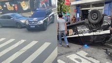 As autoridades investigarão as circunstâncias do acidente e um boletim de ocorrência será registrado - Imagem: Reprodução