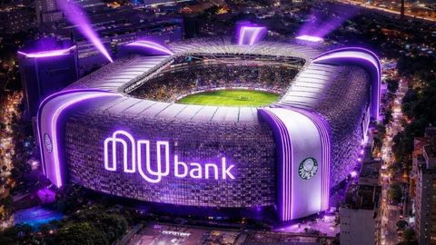 Arena do Palmeiras ganha novo nome com entrada do Nubank como patrocinador principal - Imagem: Reprodução