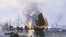Edward Duncan, A Segunda Batalha de Chuenpee (1841-1843) - Imagem: Reprodução