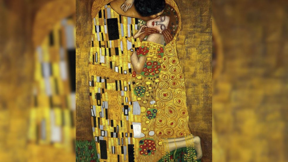 O Beijo, de Gustav Klimt - Imagem: Divulgação