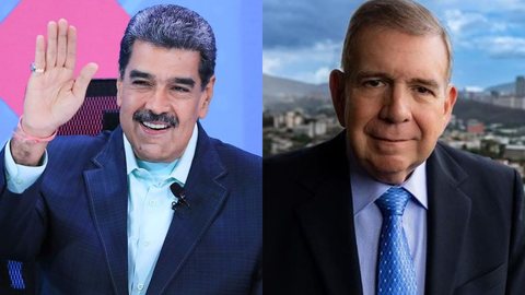 ONU abre investigação para apurar resultado da eleição presidencial venezuelana - Imagem: Reprodução / Instagram / @nicolasmaduro / @egonzalezurrutia