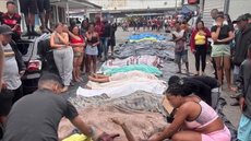 A operação, considerada a mais letal da história do estado, mobilizou 2.500 agentes para desmantelar o Comando Vermelho - Imagem: Reprodução / Arquivo pessoal / Raull Santiago