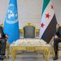 Chefe da ONU faz visita histórica à Síria e cobra apoio internacional - Imagem: Reprodução/Instagram