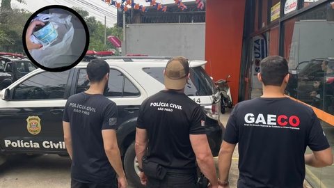 Operação contra o Comando Vermelho bloqueia R$ 33,6 milhões em SP - Imagem: Divulgação / Polícia Civil